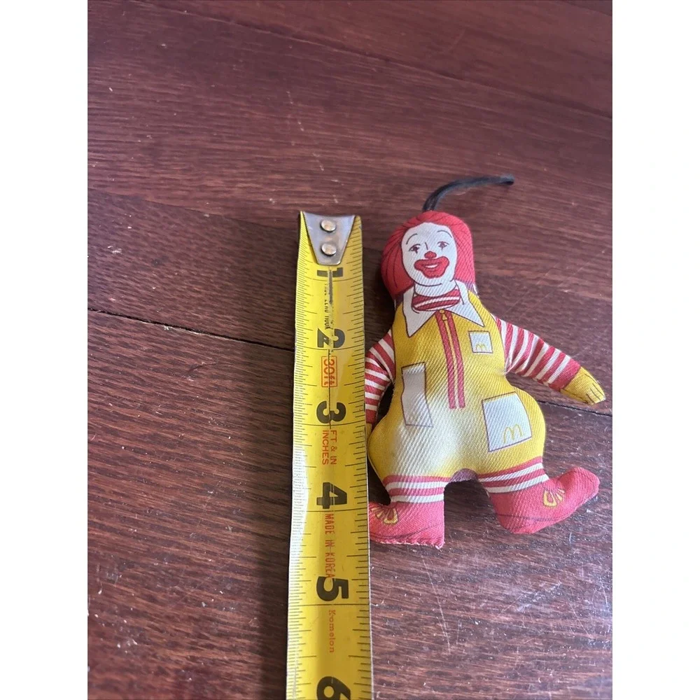 Ronald McDonald Plush Ornament 1981 4.5
